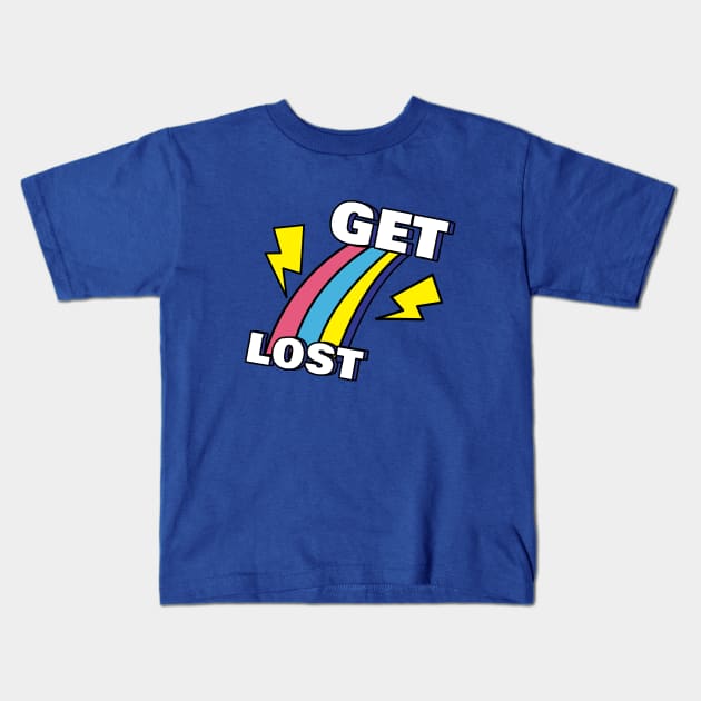 Get lost Kids T-Shirt by Sourdigitals